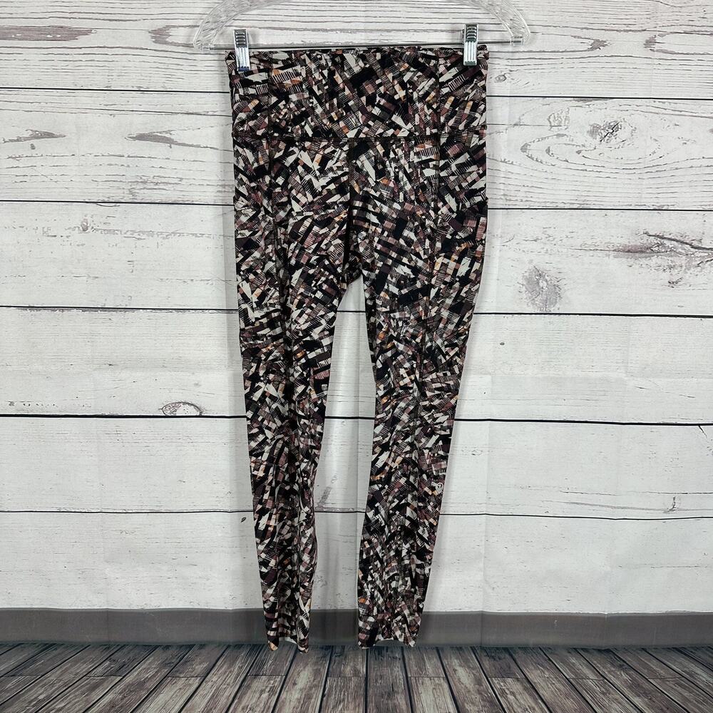 Lululemon Legging Womens 6 Kaleidoscopic‎ Pink Fast Free High Rise Stretch